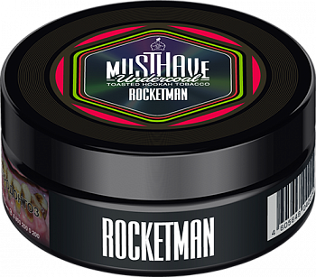 Табак Must Have Undercoal, 25гр "Rocketman / Клубника, киви и грейпфрут"