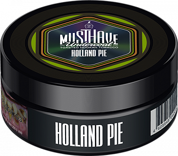 Табак Must Have Undercoal, 25гр "Holland Pie / Голландский пирог"