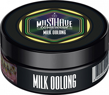 Табак Must Have Undercoal, 25гр "Milk Oolong / Чай Молочный Улун"