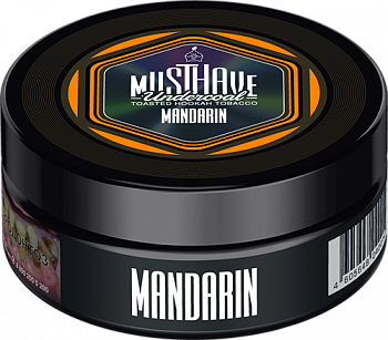 Табак Must Have Undercoal, 25гр "Mandarin / Мандарин"