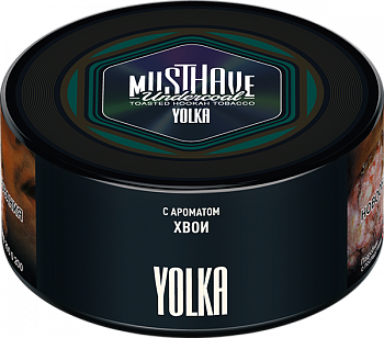 Табак Must Have Undercoal, 25гр "Yolka / Хвоя"