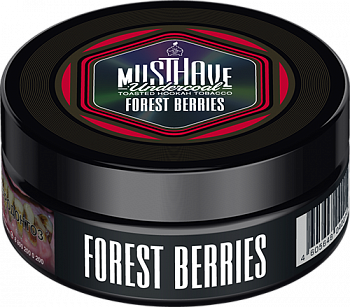 Табак Must Have Undercoal, 25гр "Forest Berries / Лесные ягоды"