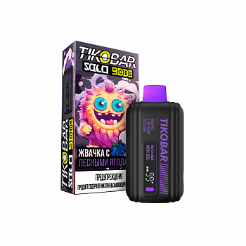 Tikobar SOLO 9000 POD-1 "Wild Berries Bubble Gum / Жвачка С Лесными Ягодам" 20