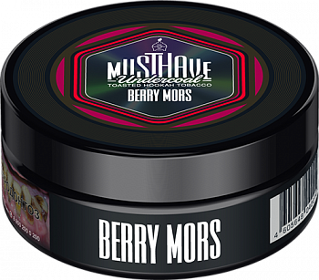 Табак Must Have Undercoal, 25гр "Berry Mors / Брусника, черешня и малина"