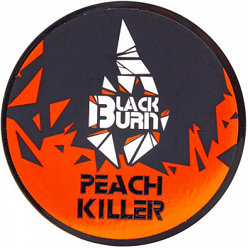 Табак Burn Black, 25гр "Peach Killer / Бархатный персик"