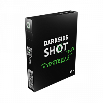 Табак Darkside Shot, 30гр "Бурятский / Жасмин, Бузина, Молоко"