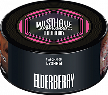 Табак Must Have Undercoal, 25гр "Elderberry / Бузина"