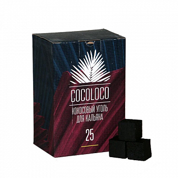 Cocoloco HORECA 25мм, 72шт/уп - уголь для кальяна